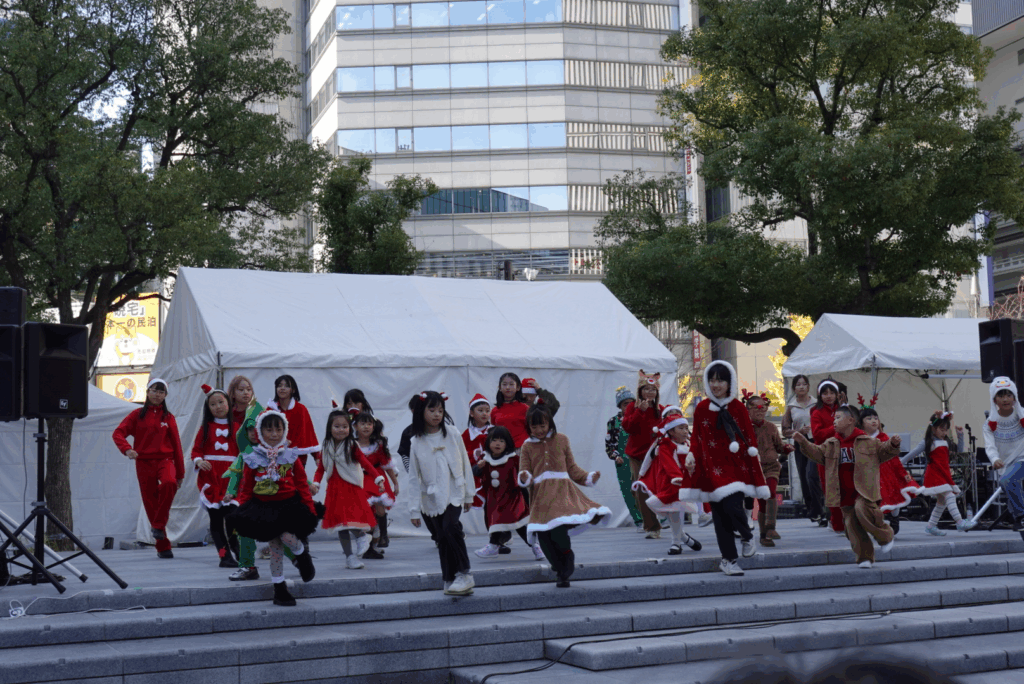 キッズダンスでのパフォーマンス