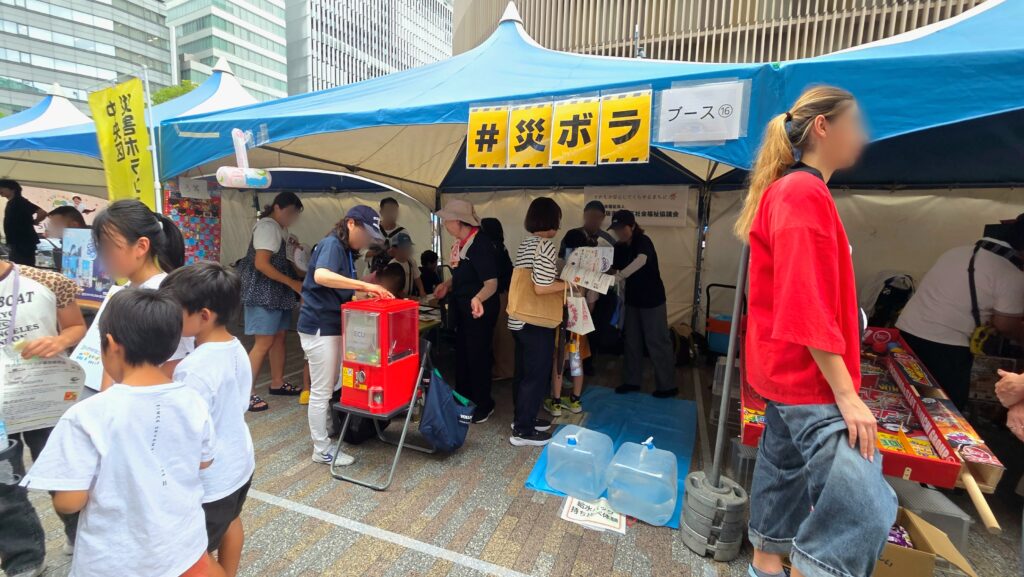 なんば広場で開催されたなんばTSUNAGUフェス